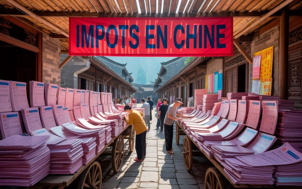 Impôts en chine continentale